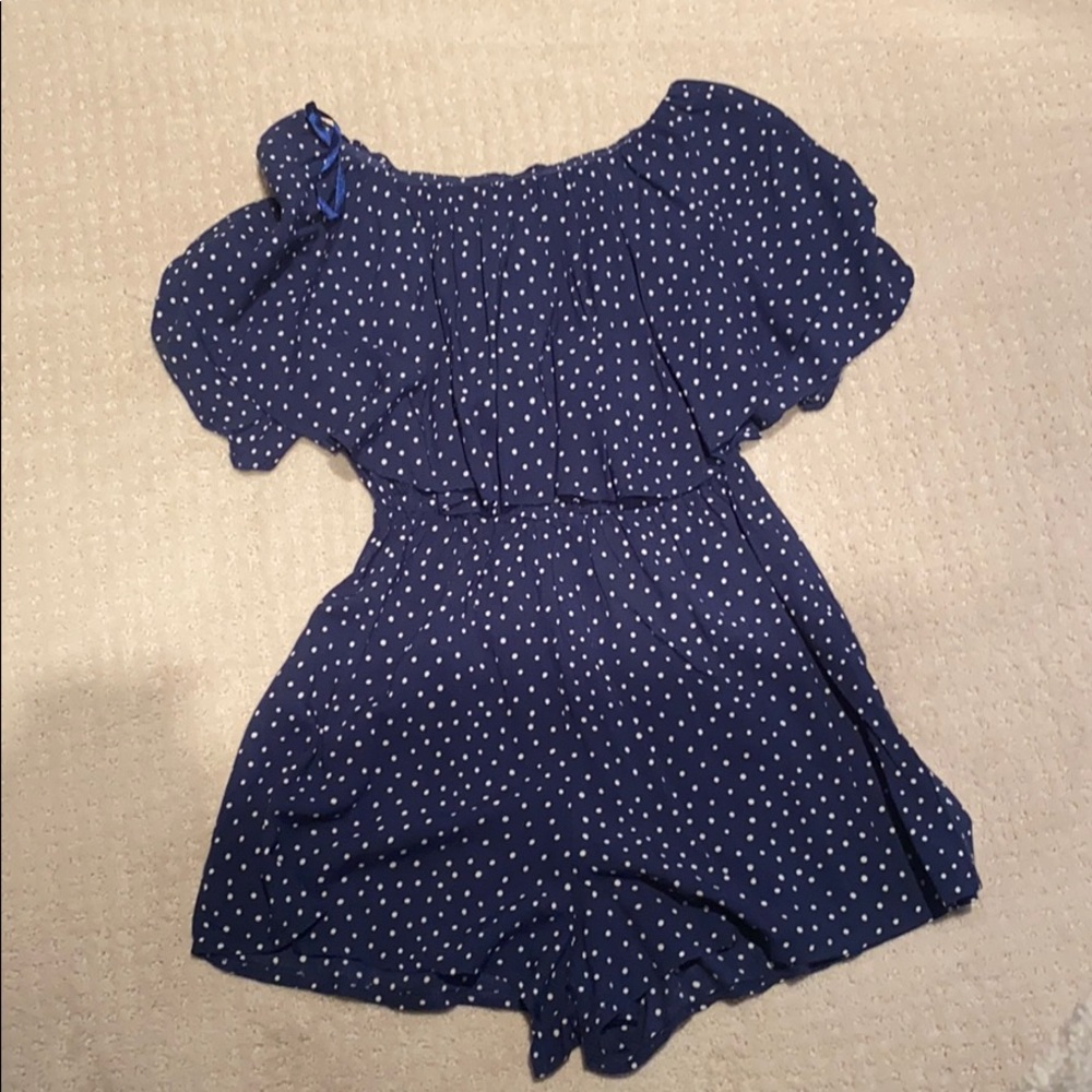 Cutest polka dot romper